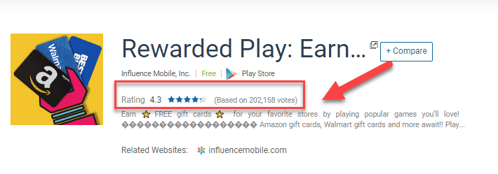 Is Rewarded Play Legit? My Rewarded Play Review Of Earning $5 Gift Card Photo